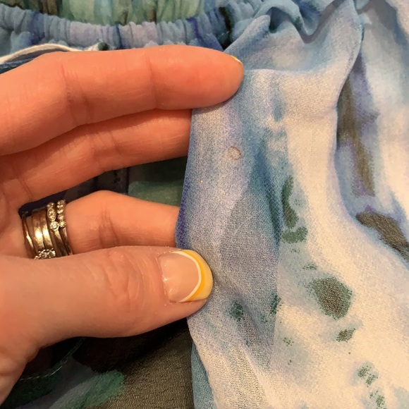 BLACK TAPE TIE DYE MAXI DRESS - Picture 11 of 11